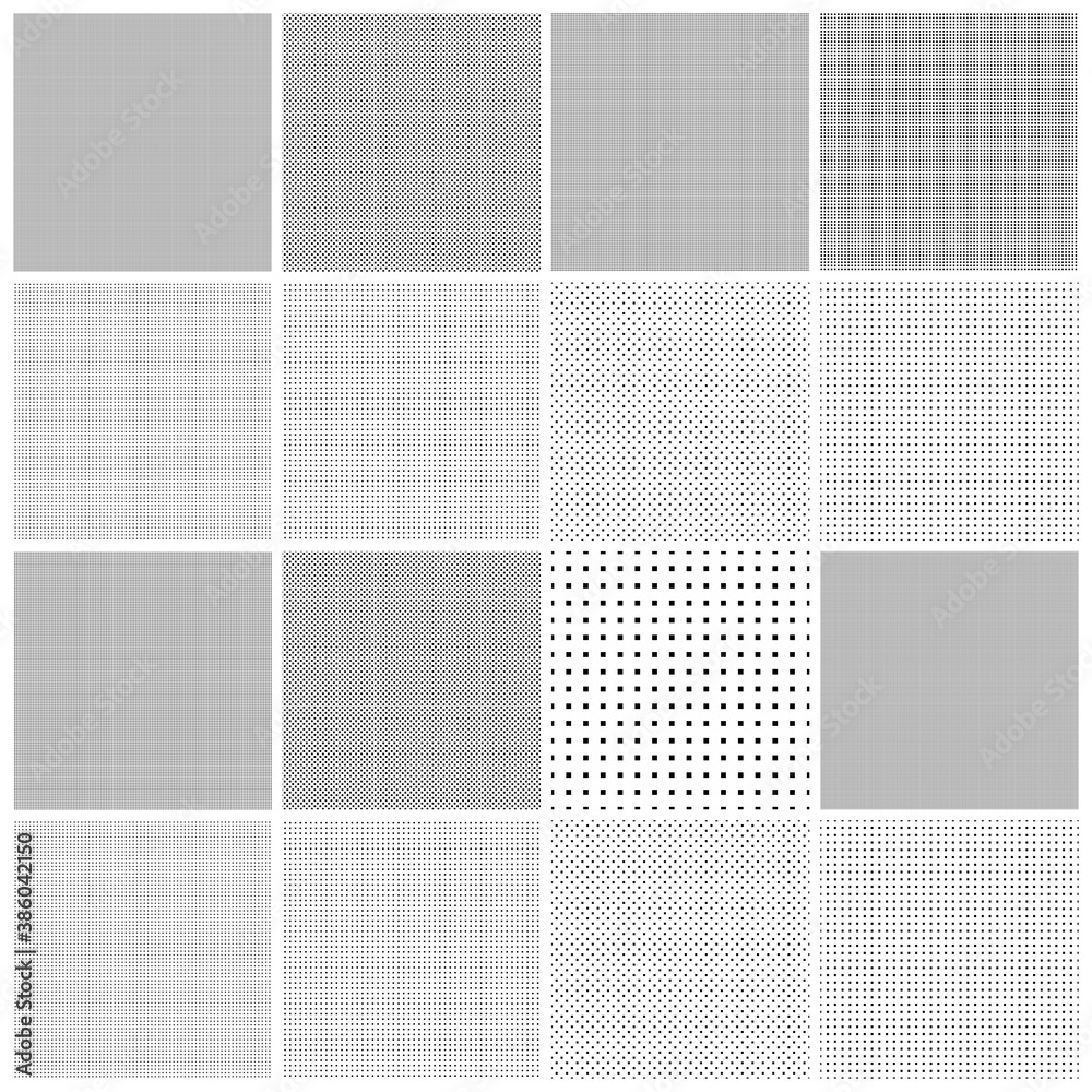 Poster simple, plain squares repeatable, seamless background, pattern set. squares checkered, chequered bac