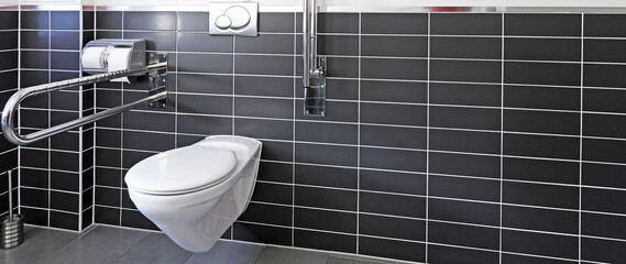 Moderne Toilette