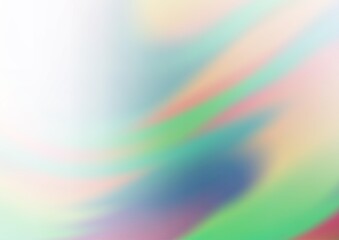 Obraz premium Light Green vector abstract bright background.