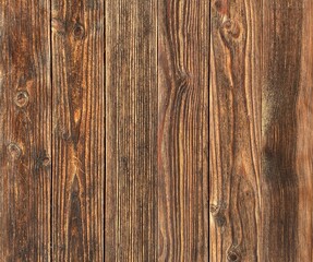 Fototapeta premium Beautiful brown boards with wooden structure. Abstract background with copy space.