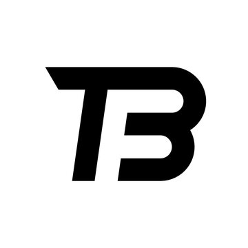 initial TBF design logo for business