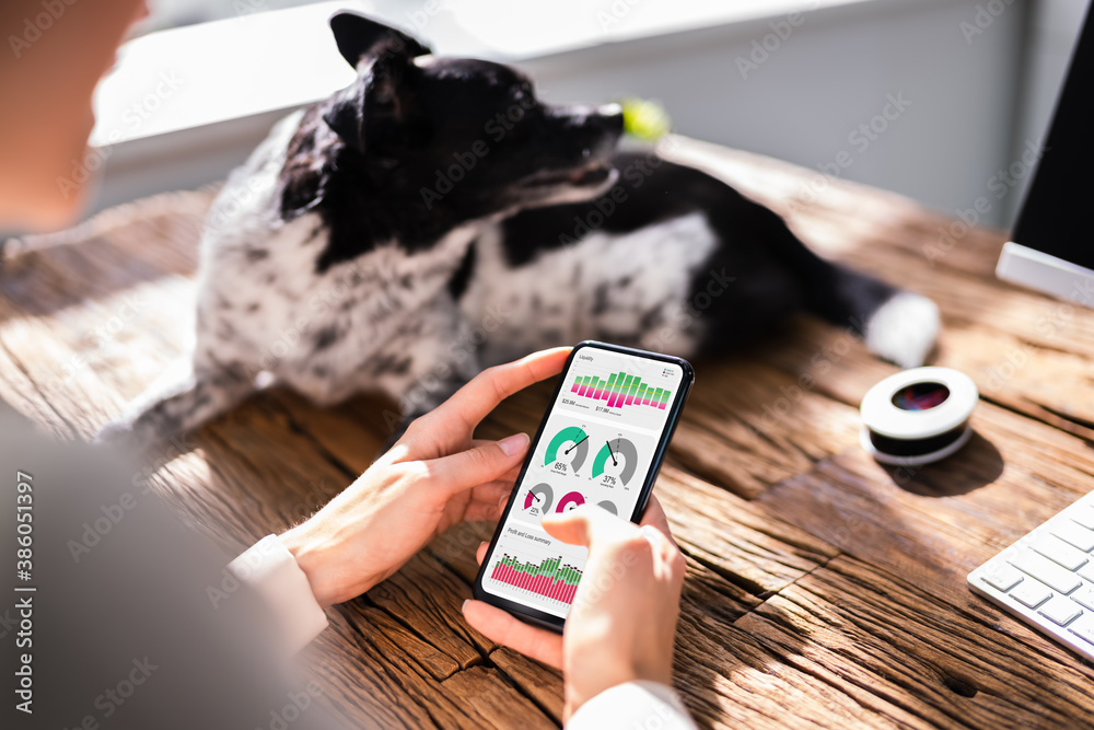 Poster women using kpi data analyst app