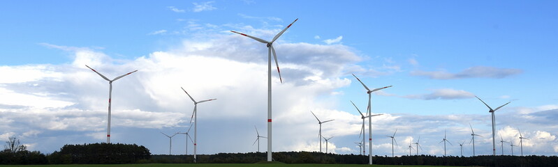 Windpark in Brandenburg