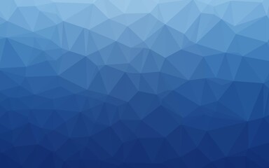 Obraz premium Light BLUE vector shining triangular pattern.