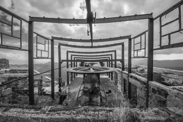 Beautiful nature around Krížna hill in Veľká Fatra, Slovakia