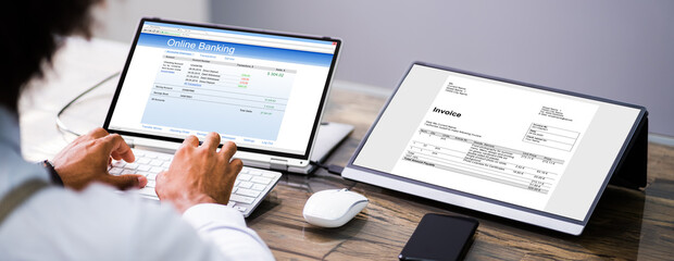 Electronic Invoice Bill Online. Tax Manager