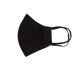 Black Medical Mask, Surgical Masks Disposable Medic Clothing Item