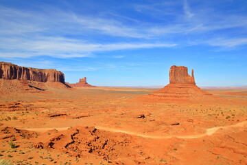 Fototapeta na wymiar Monument Valley Navajo Tribal Park, Arizona-USA