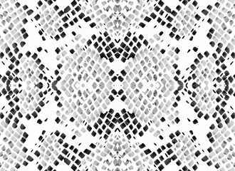 Watercolor Predator Pattern. 