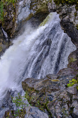 Full after Fall rains - Lower Nairn Falls, Pemberton, BC