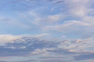 Obraz premium blue sky with clouds