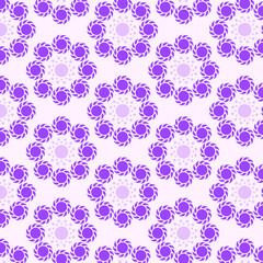 Seamless pattern of purple sun and light purple background can be used as background, wallpaper, web and etc