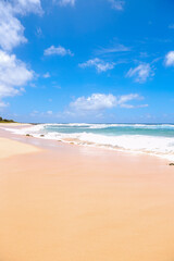 Sandy beach, East Honolulu Coast, Oahu, Hawaiii