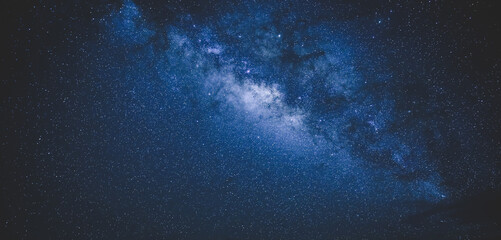 Fototapeta na wymiar Big Island Starry Milky Way, Hawaii