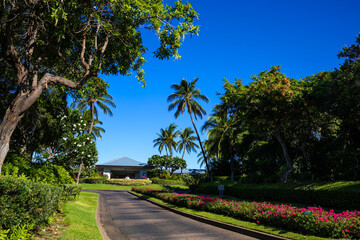 Beach resort, Waikoloa, Big Island, Hawaii