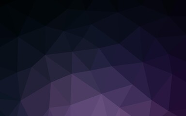 Dark Purple vector blurry hexagon texture.