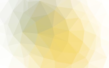 Fototapeta premium Light Green, Yellow vector abstract mosaic background.