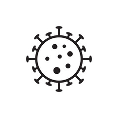 Corona virus covid19 icon symbol design template