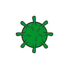 Corona virus covid19 icon symbol design template