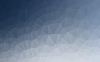 Obraz premium Light BLUE vector abstract polygonal cover.