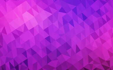 Obraz premium Light Pink, Blue vector abstract polygonal texture.