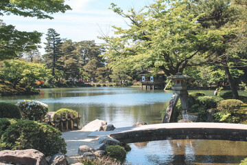 Japanese traditional garden