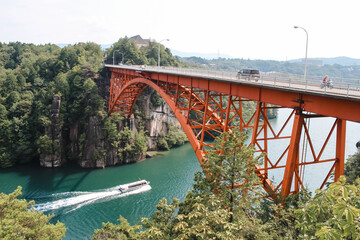 bridge over the river