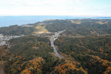 view from the top of the mountain