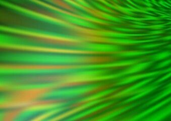 Light Green vector bokeh template.