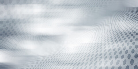 Gray halftone pattern with white line motion backdrop wallpaper. Clean Grey geometric background.