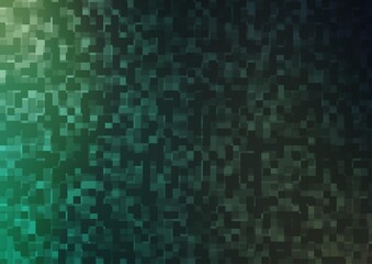 Light Green vector background with rectangles.