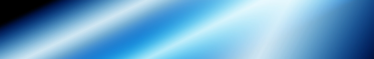 Fototapeta premium Blue gradient horizontal abstract illustration backdrop wallpaper. Light blue panorama background.