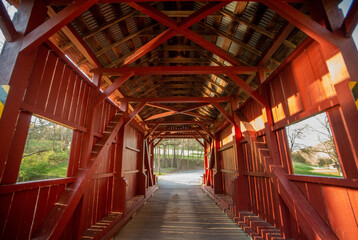 Covered Bridge Interior