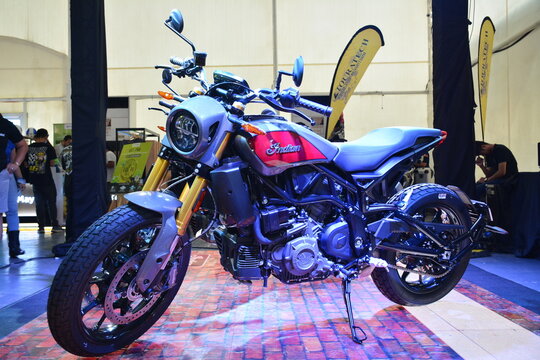 Indian motorcycle FTR 1200 at 2nd Ride Ph in Pasig, Philippines