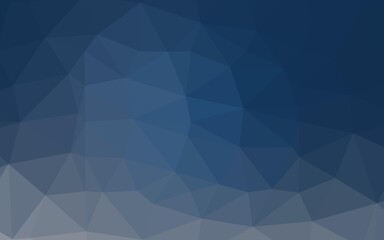 Obraz premium Light BLUE vector abstract polygonal layout.