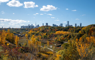 Fototapeta na wymiar Beautiful view of Toronto 