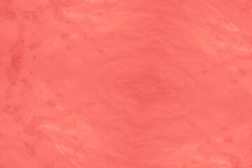 Fototapeta premium Living Coral Shibori Batik Print. Ethnic 