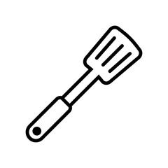spatula icon vector symbol template