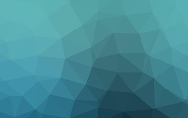 Light BLUE vector polygonal background.