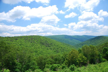 Landschaft im Shenandoah National Park, Virginia
