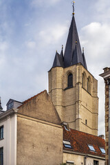 Fototapeta na wymiar St John Church is located was one of the richest parishes in Mechelen, Belgium