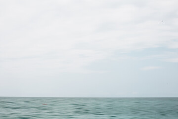 Obraz premium sea and sky, minimalistic water landscape. Pacific ocean