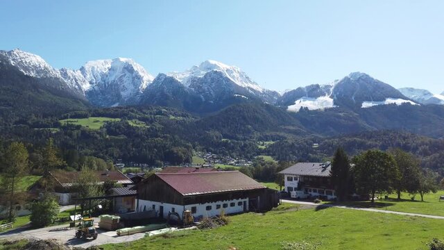 Berchtesgadenener Land bei schönstem Wetter