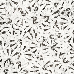Neutral brown and white tropical palm tree leaves seamless pattern. High quality illustration. Vivid and detailed graphic design. Trendy jungle foliage for fabric or repeat surface design.
