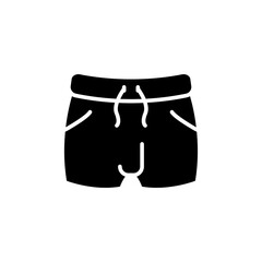 shorts icon vector symbol template