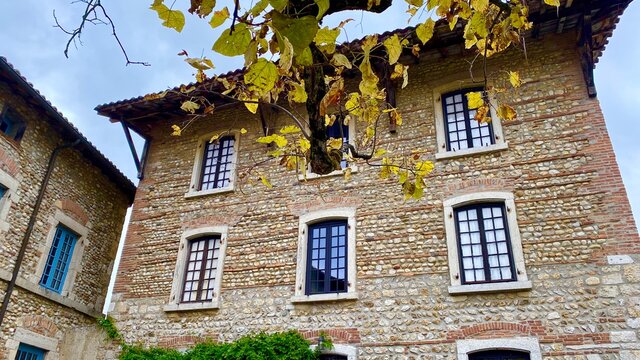 old house in the town of Perouges