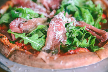 Ham Pizza pizza, Oahu, Hawaii