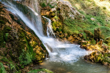 Fototapeta premium Gostilje waterfall at Zlatibor mountain in Serbia
