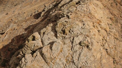 desert mountains with beautiful shapes and colors