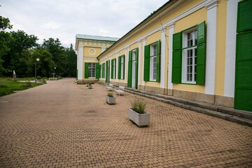 Spa town Frantiskovy Lazne in West Bohemia